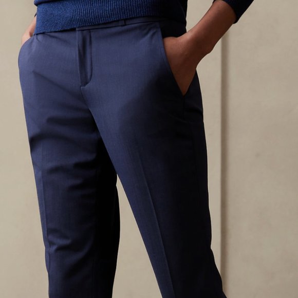 Banana Republic Navy Blue Ryan Pants - Picture 3 of 4